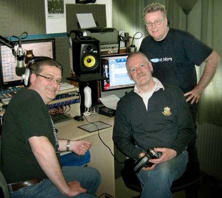 Paul Nick and Ralph at the ARfm studio